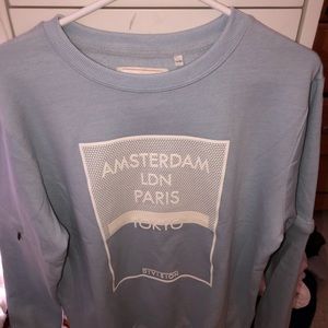 Light Blue Crew Neck